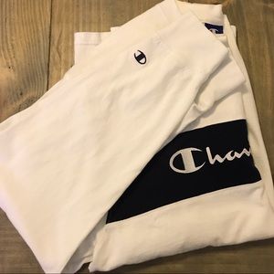 Champion Long Sleeve embroidered spell out Size L